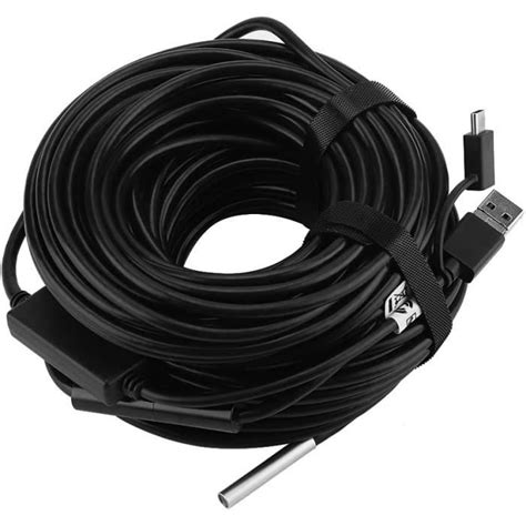 Endoscope Inspection Cam Ra P Ip Etanche Avec Led C Ble M Usb