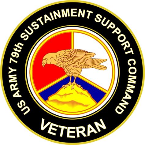 Us Army Th Sustainment Support Command Veteran Sticker Decal