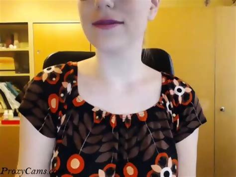 Hot Nerdy Girl Stripping And Dancing Nude On Webcam