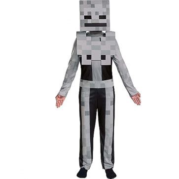 Minecraft Skeleton Classic Costume - Child Minecraft Skeleton Cosplay | Costume Party World