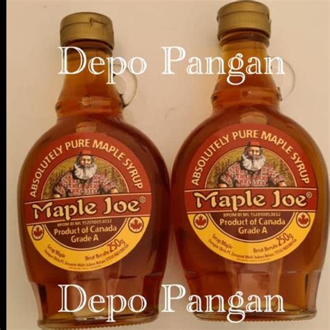 Jual Pure Maple Joe Syrup Gr Pure Maple Syrup Sirup Maple Gr