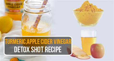 Turmeric Apple Cider Vinegar Detox Shot Recipe Remedies Lore