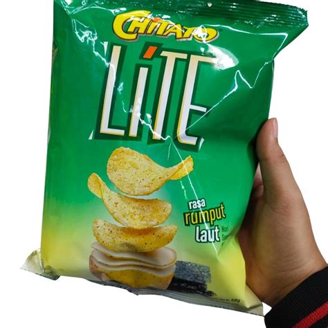 Jual Chitato Lite Gr Keripik Kentang Potato Snack Rasa Rumput Laut