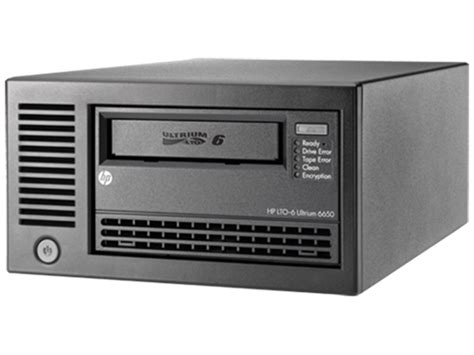 HPE StoreEver LTO 6 Ultrium 6650 SAS External Tape Drive EH964A