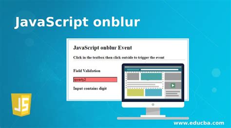 Javascript Onblur Examples On How Onblur Event Works In Javascript