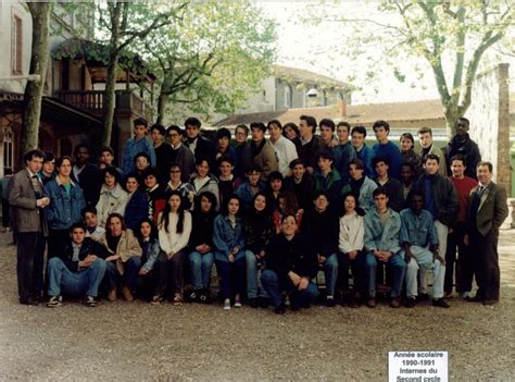 Photo de classe Internes du second cycle de 1991 Lycée Privé Sainte