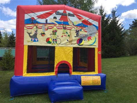 Circus Fun Bouncy House Lofty Entertainment