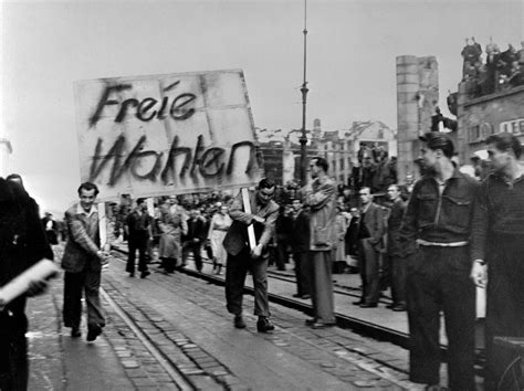 Bilderstrecke Zu Volksaufstand Am 17 Juni 1953 In Der DDR Wohnungen