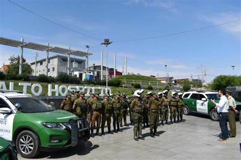 Delegado De Tarapacá Anuncia La Extensión De Los Servicios De Reforzamiento De Carabineros En