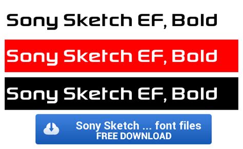 Sony Sketch Font At Explore Collection Of Sony