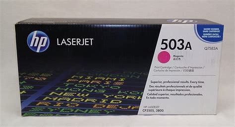 503A Q7583A Genuine HP Magenta Toner Sealed EBay