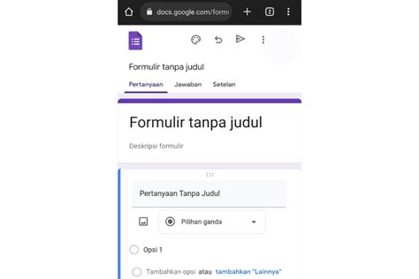 Cara Membuat Google Form Di Hp Mudah Dan Gak Ribet