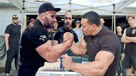 Larry Wheels Faces World Top Arm Wrestler Youtube