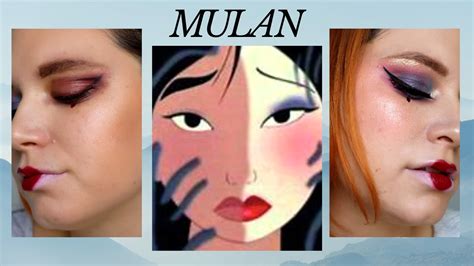 Mulan Inspired Makeup Look Princess Disney Serie Youtube