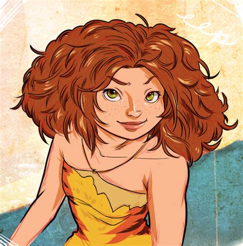 The Croods Eep By Machipu On Deviantart