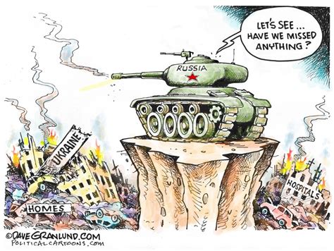 Cartoon: Russia and Ukraine Targets