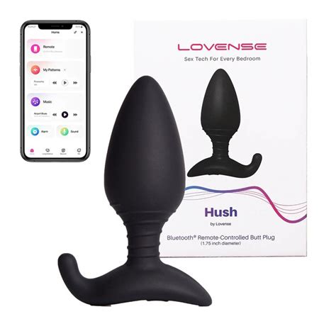 Lovense Hush Sex Toy Hậu Môn Cao Cấp Điều Khiển Từ Xa Bằng Điện Thoại