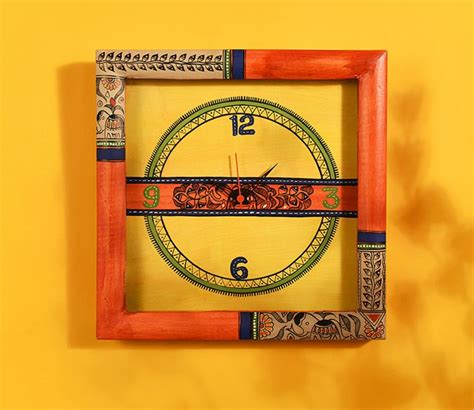 Wooden Wall Clock @upto 55% Off: Buy Wood Clock Online In India