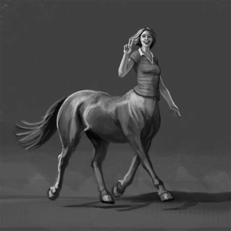 Draw This Again Modern Centaur Girl By Liminalbean On Deviantart