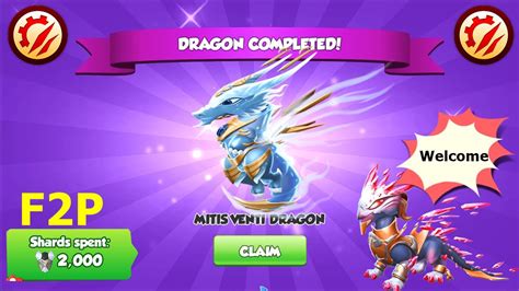 Have You Got Mitis Venti Dragon Dragon Mania Legends Virtus Rex