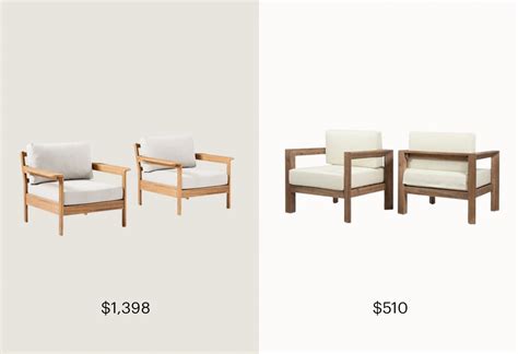 Affordable Outdoor Furniture Designer Dupes Havenly Blog Havenly