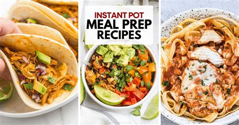 65 Healthy Instant Pot Meal Prep Recipes Randa Nutrition