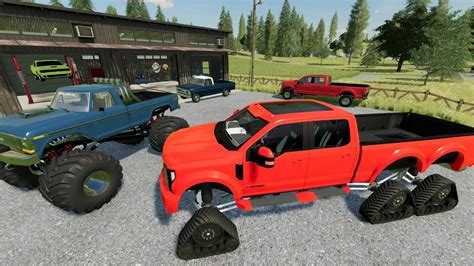 Turning Old Boring Trucks Into Monster Trucks Farming Simulator 22