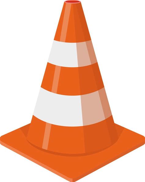 Traffic Cone Vector Illustration 10705494 Vector Art At Vecteezy