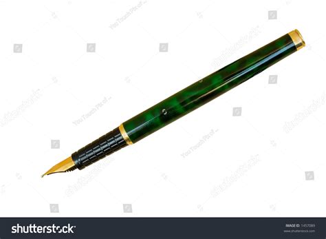 Classic Executive Gold Ink Pen Isolated Stock Photo 1457089 Shutterstock