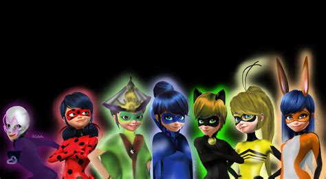 Miraculous Ladybug All Superheroes