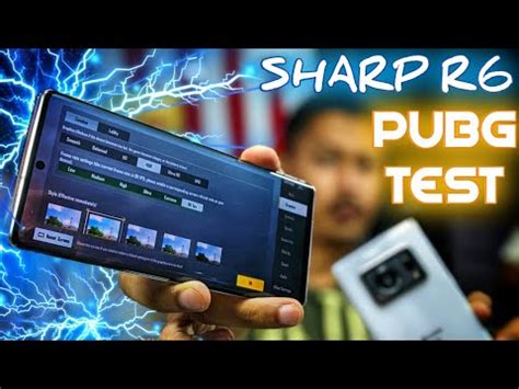 Sharp Aquos R6 PUBG Test Full Game Play Power Of Snapdragon 888 YouTube