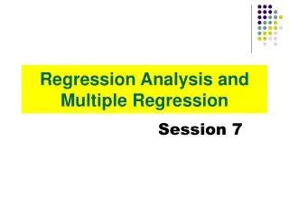 Ppt Chapter Multiple Regression Analysis And Model Building