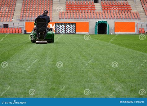 Mowing grass stock photo. Image of mower, chores, equipment - 27625320