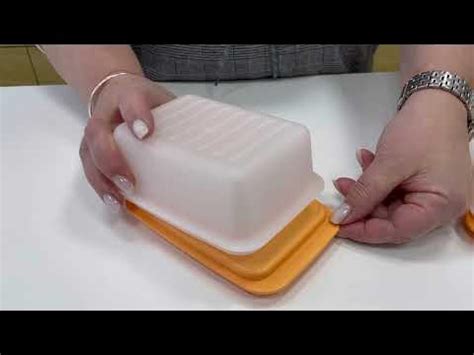 Как сохранить масло? Масленка Хозяюшка Tupperware - YouTube