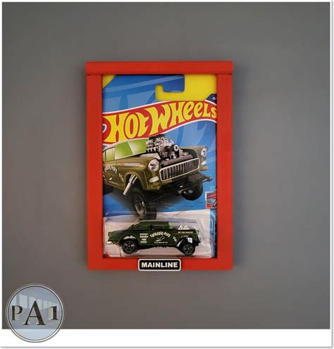 Custom Carded Hot Wheels Display Case Showcase Your Collection In Style Etsy