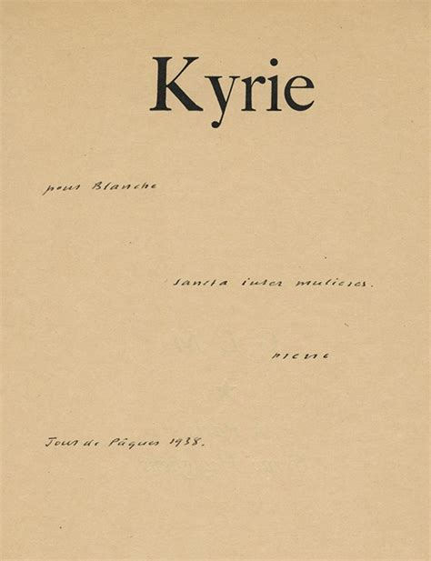 JOUVE Pierre Jean Kirie GLM 1938