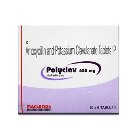 Polyclav 625mg Tabletmacleods Pharma Fitbynet