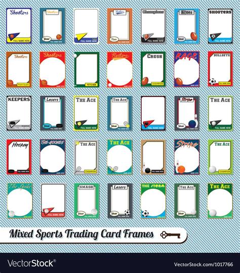 Sports Cards Template At Gensantinoblog Blog