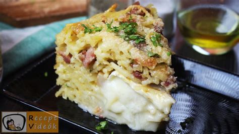 EGYSZERŰ NUDLI RECEPT VIDEÓVAL - nudli készítése