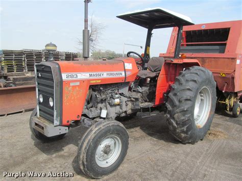 1993 Massey Ferguson 283 Tractor In Lino Lakes Mn Item K4880 Sold Purple Wave