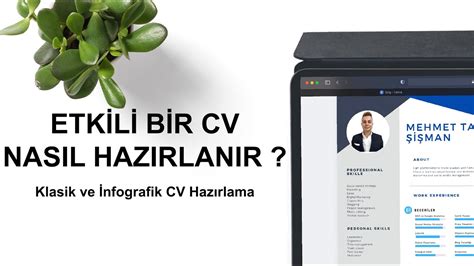 Cv Nasil Hazirlanir Etk L Cv Hazirlamak Klas K Ve Nfograf K Cv