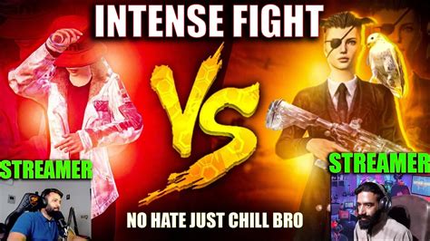 Streamer Vs Streamer Intense Fight Ahmadgaminglive Youtube