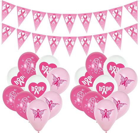 Amazon Breast Cancer Awareness Party Decorations Banner Balloon