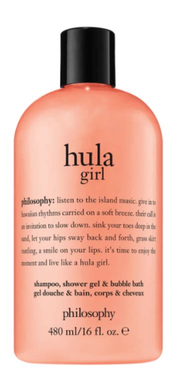 Philosophy Shampoo Shower Gel Bubble Bath Hula Girl Source