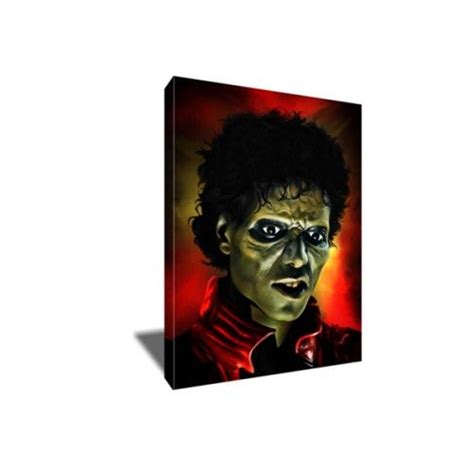 Michael Jackson Thriller Photo Canvas Art Artwork Painting Canvas Art