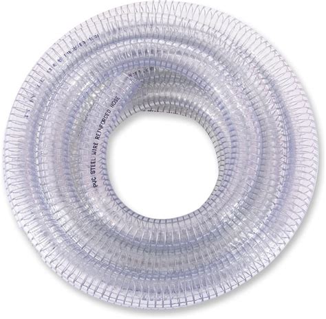 Buy Davco Steel Wire Reinforced Vinyl Tubing Flexible Clear Plastic