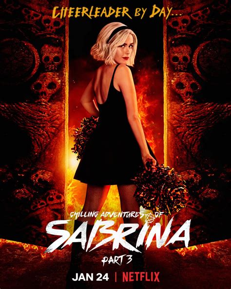 Sabrina Est Pronta Para Animar O Inferno Em Novo Cartaz Da Parte De