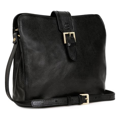 Sac Port Travers Cuir Republique Noir Lucy Suisses