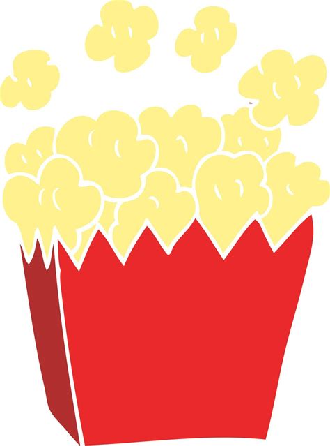 Cartoon Doodle Cinema Popcorn 12235103 Vector Art At Vecteezy