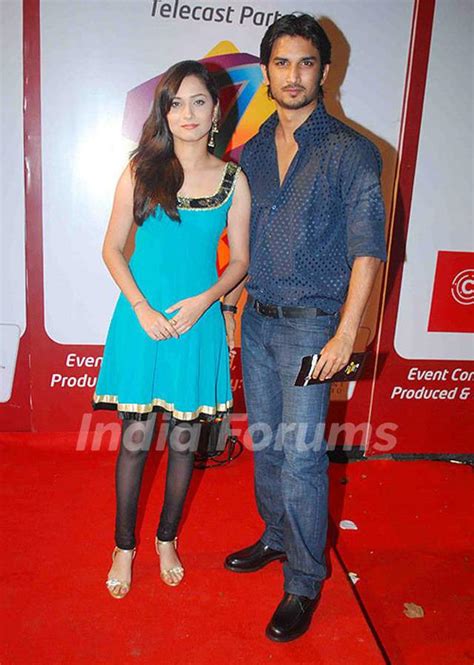 Sushant Singh Rajput And Ankita Lokhande At Gold Award Photo